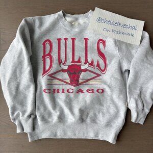 Vintage Chicago Bulls Basketball Sweatshirt, Retro 90s Chicago Bulls Shirt Tee